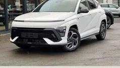 Serenity white / mic Gebraucht 2023 Hyundai Kona N Line SUV | 34.190 € (Fairer Preis)