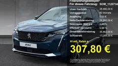 Blau Gebraucht 2023 Peugeot 3008 Allure SUV | 28.990 € (Fairer Preis)
