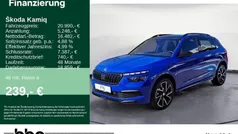 Energyblau Gebraucht 2021 Skoda Kamiq Monte Carlo SUV | 20.990 € (Fairer Preis)