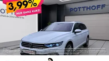 Gebraucht VW Passat Elegance 190 PS (139 kW) 2023 Gletscherweiß metallic Kombi
