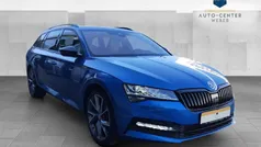 Blau Gebraucht 2021 Skoda Superb SportLine Kombi | 31.990 € (Fairer Preis)