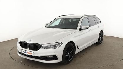 Usata BMW 520 Sport Line 190 CV (139 kW) 2017 Bianco Station wagon