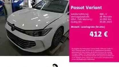 Gebraucht VW Passat Elegance 193 PS (141 kW) 2024 Weiss Kombi