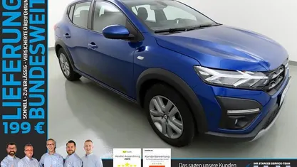Gebraucht Dacia Sandero Comfort 101 PS (74 kW) 2021 Stahlblau Kleinwagen