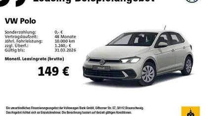 Gebraucht VW Polo Life 80 PS (58 kW) 2026 Limousine