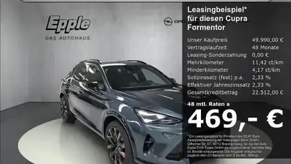Gebraucht 2025 Cupra Formentor VZ SUV | 49.990 € (Fairer Preis)