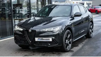 Gebraucht Alfa Romeo Stelvio Veloce 209 PS (153 kW) 2023 Schwarz SUV