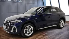 Blau Gebraucht 2022 Audi Q5 S-Line SUV | 38.780 € (Guter Preis)