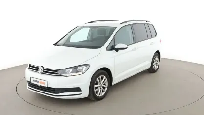 Gebraucht VW Touran Comfortline 150 PS (110 kW) 2017 Weiß Van / Kleinbus