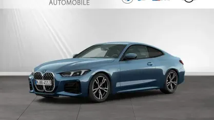 Gebraucht BMW 420 M Sport 184 PS (135 kW) 2025 Arctic race blue metallic Coupé
