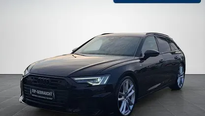 Brillantschwarz Gebraucht 2024 Audi A6 S-Line Kombi | 45.980 € (Fairer Preis)