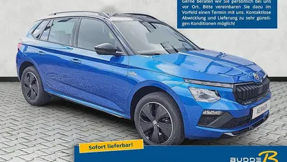 Neu Skoda Kamiq Monte Carlo 150 PS (110 kW) 2026 Raceblau metallic/dach schwarz SUV