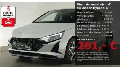 Gebraucht Hyundai i20 Prime 101 PS (74 kW) 2025 Lumen grey Kleinwagen