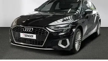 Gebraucht Audi A3 Advanced Plus 110 PS (80 kW) 2023 Schwarz Limousine