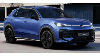 New VW T-Roc R-line 150 HP (110 kW) 2026 Blue SUV