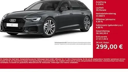 Gebraucht Audi A6 S-Line 265 PS (194 kW) 2023 Kombi