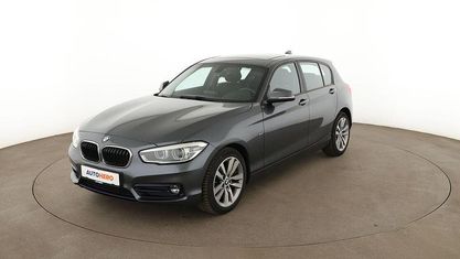 Używany BMW 118 Sport Line 136 KM (100 kW) 2016 Szary Hatchback