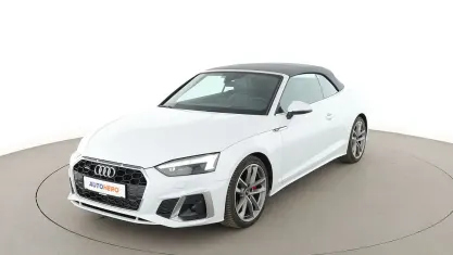 Gebraucht Audi A5 Cabriolet S-Line 2021 Weiß Cabrio