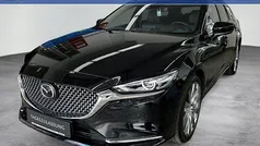 Jet black Neu 2024 Mazda 6 Takumi-Line Kombi | 37.990 € (Fairer Preis)