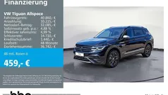 Schwarz Gebraucht 2024 VW Tiguan Allspace Life SUV | 40.860 € (Fairer Preis)