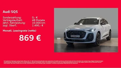 Weiß Neu 2025 Audi SQ5 Ambiente SUV | 84.023 € (Guter Preis)