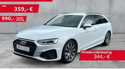 Gebraucht Audi A4 S-Line 204 PS (150 kW) 2023 Weiß Kombi