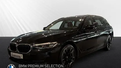 Gebraucht BMW 540 Shadowline 333 PS (244 kW) 2020 Black sapphire metallic (schwarz) Kombi