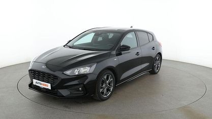Brugt Ford Focus ST-Line 125 HK (91 kW) 2019 Sort Sedan