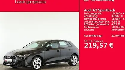 Mythosschwarz metallic Gebraucht 2021 Audi A3 Design Limousine | 19.980 € (Guter Preis)