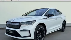 Weiss Gebraucht 2024 Skoda Enyaq iV SportLine SUV | 50.990 € (Fairer Preis)