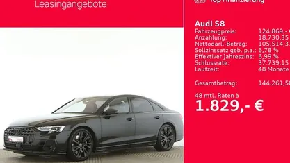 Gebraucht Audi S8 Ambiente 571 PS (419 kW) 2025 Limousine
