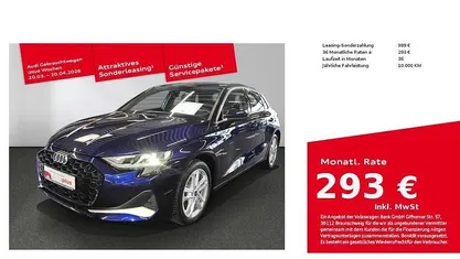 Gebraucht Audi A3 Advanced 150 PS (110 kW) 2025 Navarrablau Limousine