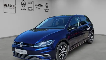 Gebraucht VW Golf VII IQ Drive 150 PS (110 kW) 2019 Blau Limousine