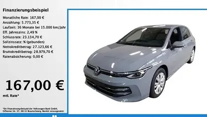 Grau Gebraucht 2024 VW Golf Edition Limousine | 32.897 € (Teuer)