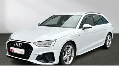 Gebraucht Audi A4 S-Line 204 PS (150 kW) 2023 Gletscherweiß metallic Kombi