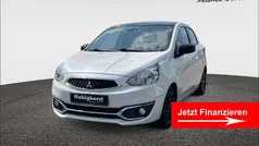 Weiß Gebraucht 2019 Mitsubishi Space Star Diamant Edition Limousine | 9.400 € (Etwas zu teuer)