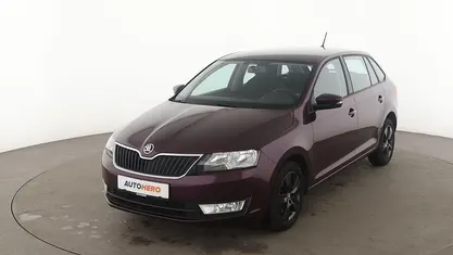 Violett Gebraucht 2017 Skoda Rapid Drive Limousine | 12.060 € (Fairer Preis)