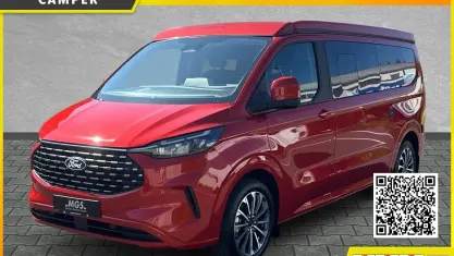 Ny Ford Tourneo Custom Nugget 150 HK (110 kW) 2025 Rød Van