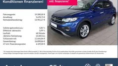Reef blue metallic (metallic) Gebraucht 2022 VW T-Cross Life SUV | 19.580 € (Fairer Preis)