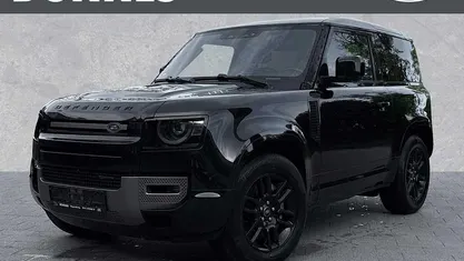 Schwarz (santoriniblack metallic) Gebraucht 2021 Land Rover Defender HSE Dynamic SUV | 69.250 € (Teuer)