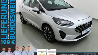 Gebraucht Ford Fiesta Titanium 125 PS (91 kW) 2023 Polarsilber Kleinwagen