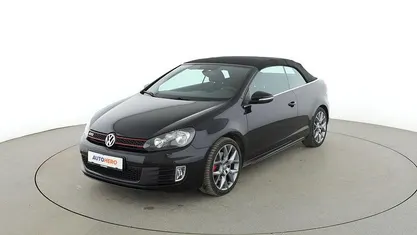 Gebraucht VW Golf Cabriolet GTI 211 PS (155 kW) 2015 Schwarz Cabrio