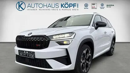 Weiß Neu 2025 Skoda Kodiaq RS SUV | 54.399 € (Fairer Preis)