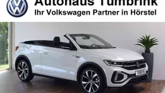 Pure white schwarz Neu 2024 VW T-Roc Cabriolet R-line Cabrio | 39.980 € (Superpreis)
