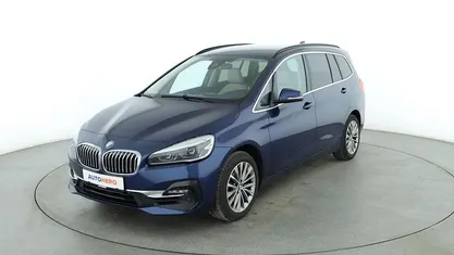 Blau Gebraucht 2019 BMW 218 Gran Tourer Luxury Line Van / Kleinbus | 16.240 € (Fairer Preis)