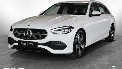 Gebraucht Mercedes C180 Avantgarde 170 PS (125 kW) 2025 Unilack polarweiß Kombi