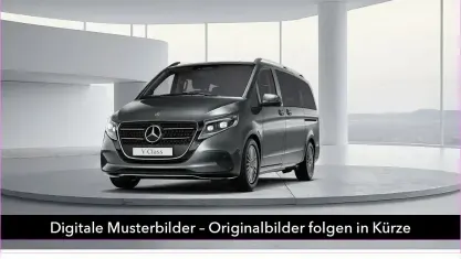 Gebraucht Mercedes V220 Style 163 PS (119 kW) 2025 Grau Van / Kleinbus