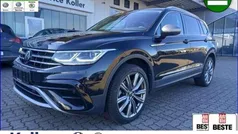 Schwarz Gebraucht 2021 VW Tiguan Allspace Elegance SUV | 32.970 € (Fairer Preis)