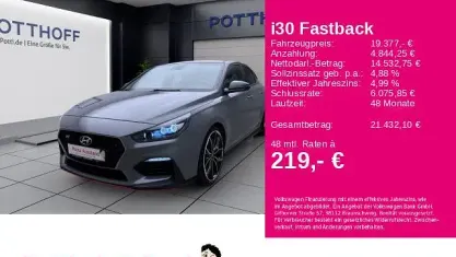 Gebraucht Hyundai i30 N Performance 275 PS (202 kW) 2019 Grau Limousine