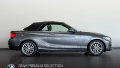 Grau Gebraucht 2021 BMW 218 Advantage Cabrio | 25.777 € (Fairer Preis)